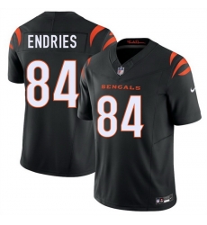 Men Cincinnati Bengals  84 Jack Endries Black 2026 Draft F U S E  Vapor Untouchable Limited Stitched Football Jersey