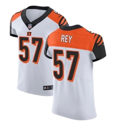 Nike Bengals #57 Vincent Rey White Mens Stitched NFL Vapor Untouchable Elite Jersey