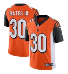 Nike Bengals #30 Jessie Bates III Orange Alternate Youth Stitched NFL Vapor Untouchable Limited Jersey