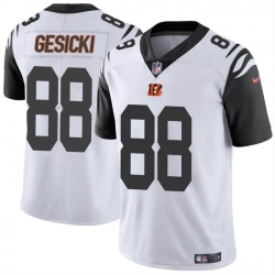 Youth Cincinnati Bengals 88 Mike Gesicki White Vapor Untouchable Limited Stitched Jersey