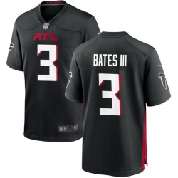 Men Atlanta Falcons #3 Jessie Bates III Black F.U.S.E. Limited Stitched NFL Jersey