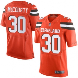 Nike Browns #30 Jason McCourty Orange Alternate Mens Stitched NFL New Elite Jersey