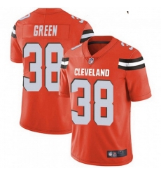 Youth Cleveland Browns 38 A.J. Green Orange Vapor Limited Limited Jersey