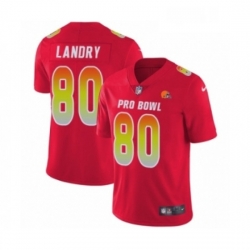 Youth Cleveland Browns 80 Jarvis Landry Limited Red AFC 2019 Pro Bowl Football Jersey