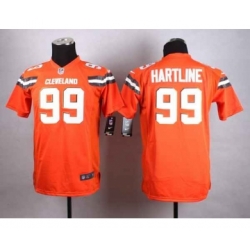 nike youth nfl jerseys cleveland browns 99 kruger orange[nike][new style][kruger]