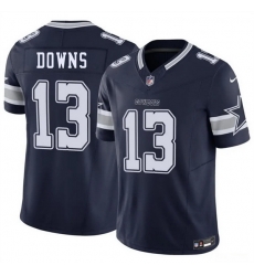 Men Dallas Cowboys  13 Caleb Downs Navy 2026 Draft F U S E Vapor Untouchable Limited Stitched Football Jersey