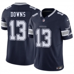 Men Dallas Cowboys  13 Caleb Downs Navy 2026 Draft F U S E Vapor Untouchable Limited Stitched Football Jersey