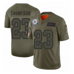 Men Dallas Cowboys 23 Darian Thompson Limited Camo 2019 Salute to Service Football Jersey