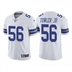 Men Dallas Cowboys 56 Dante Fowler Jr  White Vapor Limited Stitched Jersey