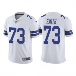 Men Dallas Cowboys 73 Tyler Smith White Vapor Limited Stitched Jersey