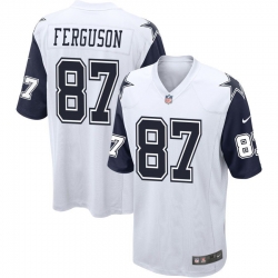 Men Dallas Cowboys 87 Jake Ferguson Rush limited Stitched Jersey