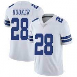 Men Dallas Cowboys Nike Malik Hooker Limited White Team Color Vapor Untouchable Jersey