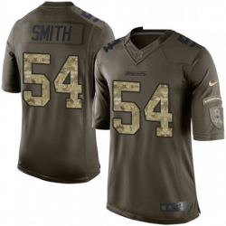 Mens Nike Dallas Cowboys 54 Jaylon Smith Limited Green Salute to Service NFL Jersey