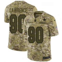 Mens Nike Dallas Cowboys 90 Demarcus Lawrence Limited Camo 2018 Salute to Service NFL Jersey