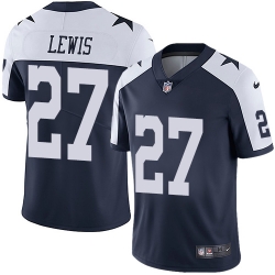 Nike Cowboys #27 Jourdan Lewis Navy Blue Mens Throwback Alternate Vapor Untouchable Limited Player NFL Jersey