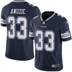 Nike Cowboys #33 Chidobe Awuzie Navy Blue Team Color Mens Stitched NFL Vapor Untouchable Limited Jersey