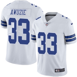 Nike Cowboys #33 Chidobe Awuzie White Mens Stitched NFL Vapor Untouchable Limited Jersey