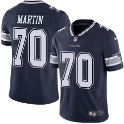 Nike Cowboys #70 Zack Martin Navy Blue Team Color Mens Stitched NFL Vapor Untouchable Limited Jersey