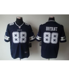 Nike Cowboys #88 Dez Bryant Navy Blue Team Color Mens Stitched NFL Limited Jersey