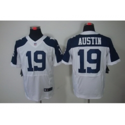 Nike Dallas Cowboys 19 Miles Austin White Elite Thankgivings NFL Jersey