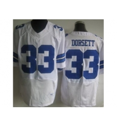 Nike Dallas Cowboys 33 Tony Dorsett White Elite NFL Jersey