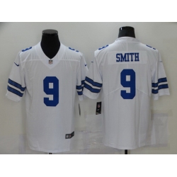 Nike Dallas Cowboys 9 Jaylon Smith White Vapor Untouchable Limited Jersey