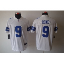 Nike Dallas Cowboys 9 Tony Romo White Limited NFL Jersey