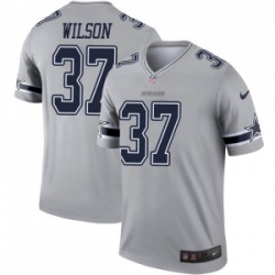 Nike Donovan Wilson Dallas Cowboys Legend Gray Inverted Jersey Men