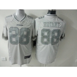 Nike dallas cowboys 88 dez bryant white Game Platinum NFL Jersey