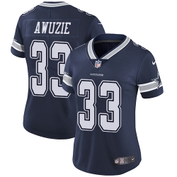 Nike Cowboys #33 Chidobe Awuzie Navy Blue Team Color Womens Stitched NFL Vapor Untouchable Limited Jersey