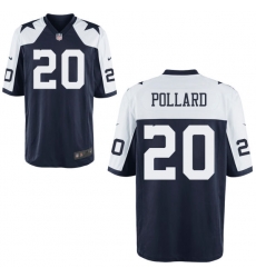 Youth Nike Cowboys #20 Tony Pollard Thanksgiven Stitched NFL Jersey