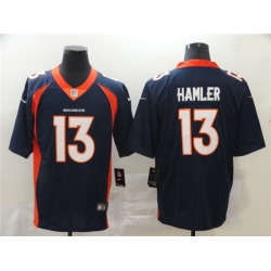 Nike Broncos 13 KJ Hamler Navy 2020 NFL Draft Vapor Untouchable Limited Jersey