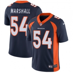 Nike Broncos #54 Brandon Marshall Navy Blue Alternate Mens Stitched NFL Vapor Untouchable Limited Jersey