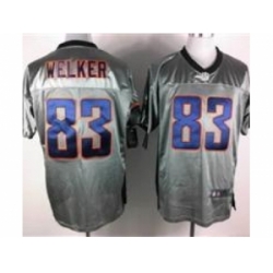 Nike Denver Broncos 83 Wes Welker Grey Elite Shadow NFL Jersey