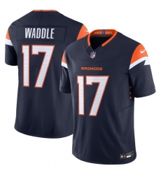 Youth Denver Broncos 17 Jaylen Waddle Navy 2026 F U S E Vapor Untouchable Limited Stitched Jersey Youth Denver Broncos 17 Jaylen Waddle Navy 2026 F U S E Vapor Untouchable Limited Stitched Jersey