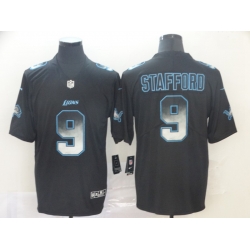 Lions 9 Matthew Stafford Black Arch Smoke Vapor Untouchable Limited Jersey