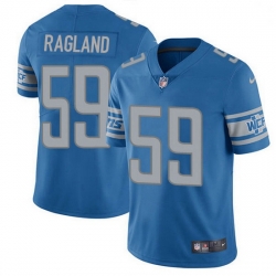 Nike Detroit Lions 59 Reggie Ragland Blue Team Color Men Stitched NFL Vapor Untouchable Limited Jersey