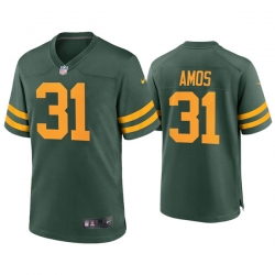 Men Green Bay Packers 31 Adrian Amos Alternate Limited Green Jersey