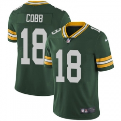 Nike Packers #18 Randall Cobb Green Team Color Mens Stitched NFL Vapor Untouchable Limited Jersey