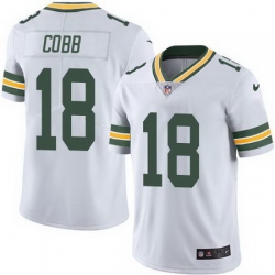 Nike Packers #18 Randall Cobb White Mens Stitched NFL Limited Rush Jersey