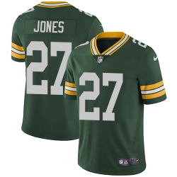 Nike Packers #27 Josh Jones Green Team Color Mens Stitched NFL Vapor Untouchable Limited Jersey