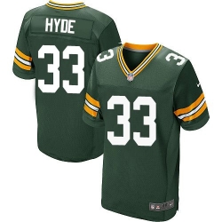 Nike Packers #33 Micah Hyde Green Team Color Mens Stitched NFL Elite Jersey