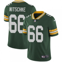 Nike Packers #66 Ray Nitschke Green Team Color Mens Stitched NFL Vapor Untouchable Limited Jersey