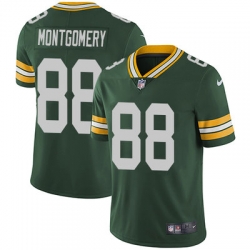 Nike Packers #88 Ty Montgomery Green Team Color Mens Stitched NFL Vapor Untouchable Limited Jersey