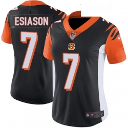 Womens Nike Cincinnati Bengals 7 Boomer Esiason Elite Black Team Color NFL Jersey