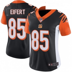 Womens Nike Cincinnati Bengals 85 Tyler Eifert Vapor Untouchable Limited Black Team Color NFL Jersey