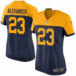 Womens Nike Green Bay Packers 23 Jaire Alexander Game Navy Blue Alternate NFL Jersey