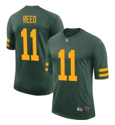 Youth Green Bay Packers 11 Jayden Reed Rush Vapor Untouchable Stitched Jersey