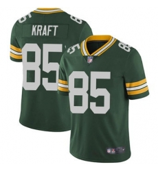 Youth Green Bay Packers 85 Tucker Kraft Green Vapor Untouchable Stitched Football Jersey