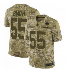 Youth Nike Green Bay Packers 55 Za'Darius Smith 2018 Salute to Service Jersey